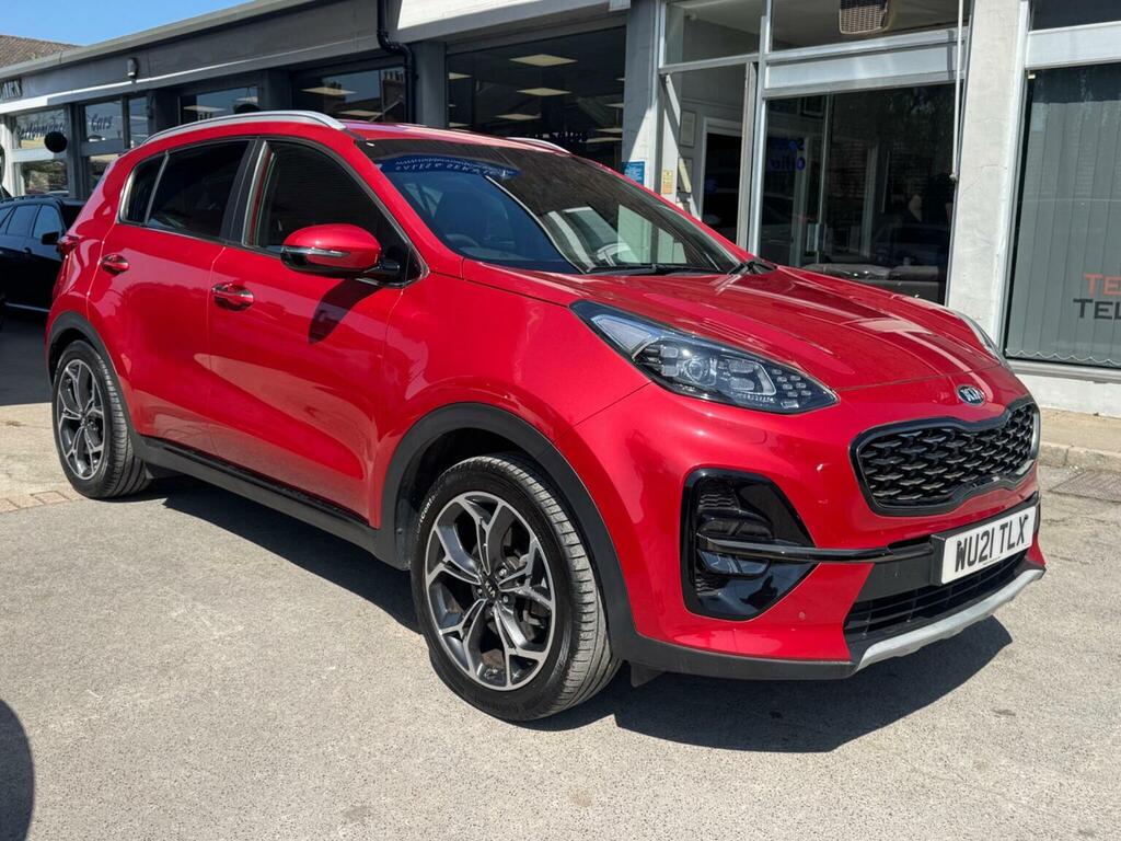 Kia Sportage 1.6 Crdi Mhev Gt-line Euro 6 Ss Red #2