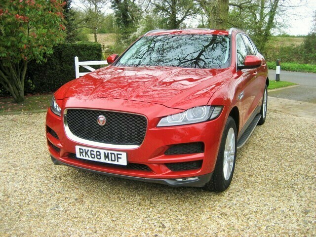 Jaguar F-Pace 2.0I T250 Portfolio Awd Red #3