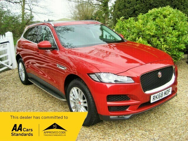 Jaguar F-Pace 2.0I T250 Portfolio Awd Red #5
