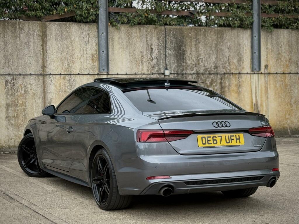 Audi A5 2.0 Tfsi S Line S Tronic Quattro Euro 6 Ss OE67UFH Grey #3