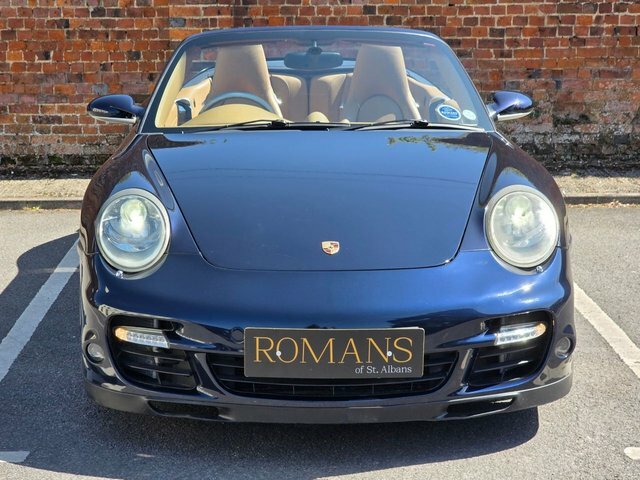 Porsche 911 3.6 997 Turbo Cabriolet Tiptronic S Awd VJ57TOR Blue #4
