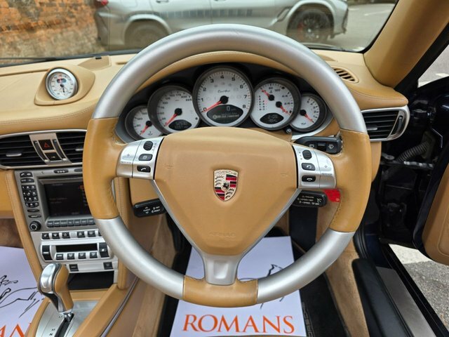 Porsche 911 3.6 997 Turbo Cabriolet Tiptronic S Awd VJ57TOR Blue #6