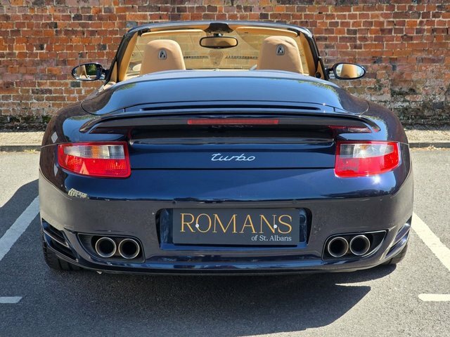 Porsche 911 3.6 997 Turbo Cabriolet Tiptronic S Awd VJ57TOR Blue #5
