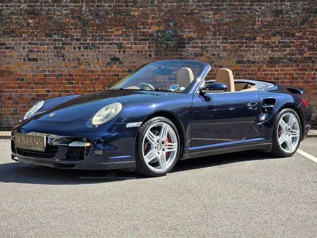 Porsche 911 3.6 997 Turbo Cabriolet Tiptronic S Awd Blue