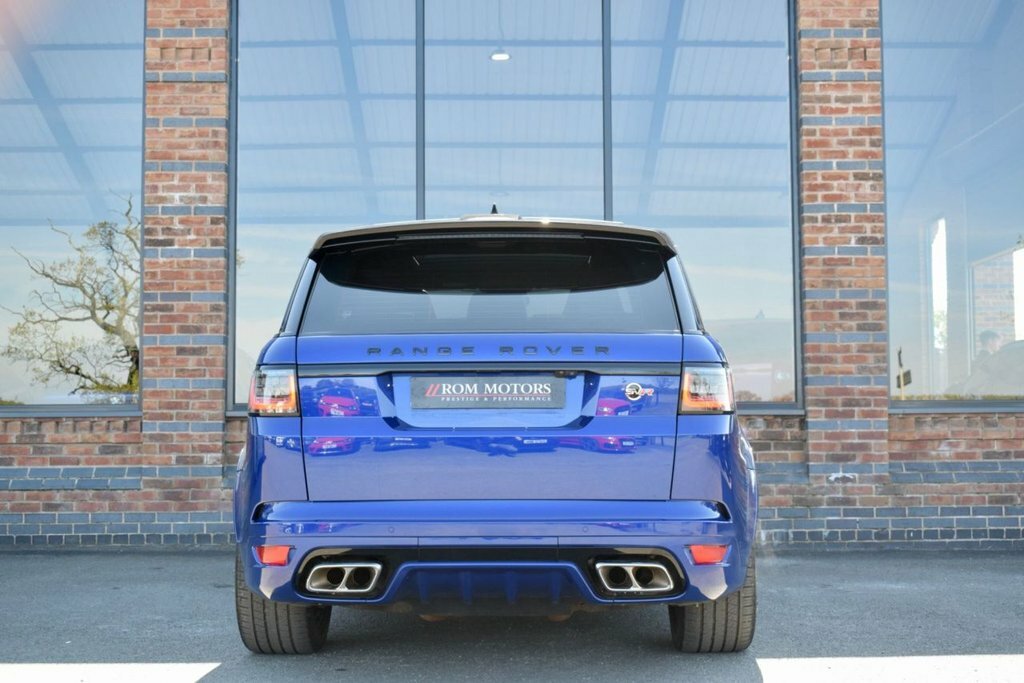 Land Rover Range Rover Sport 5L Svr YF71XKY Blue #6