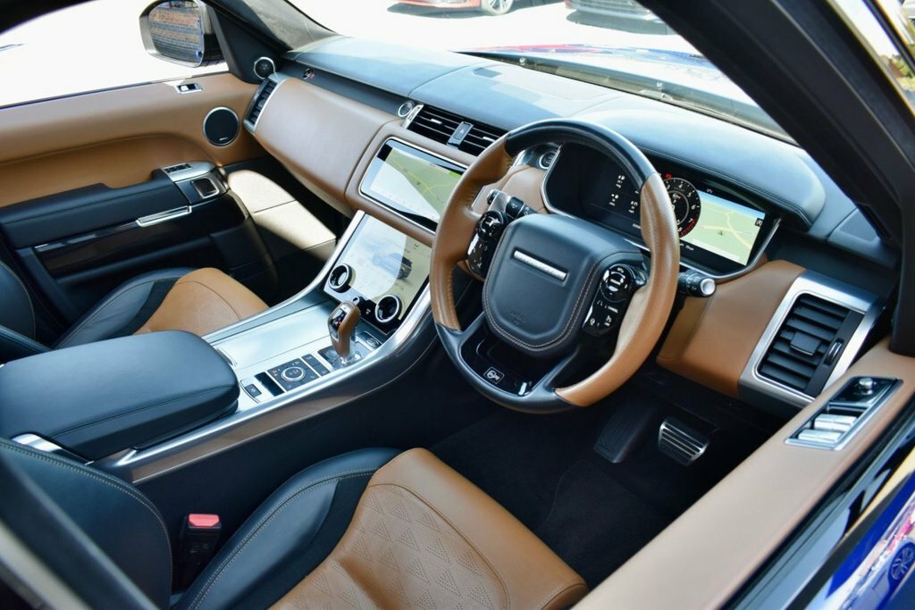 Land Rover Range Rover Sport 5L Svr YF71XKY Blue #3