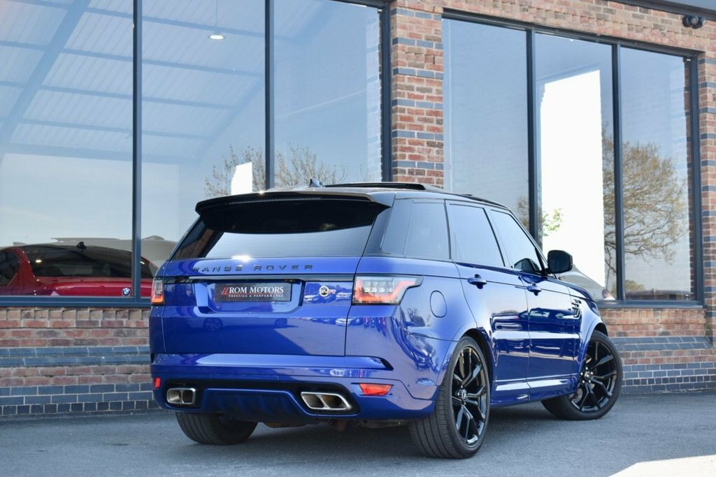 Land Rover Range Rover Sport 5L Svr YF71XKY Blue #2