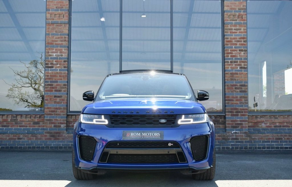 Land Rover Range Rover Sport 5L Svr YF71XKY Blue #4