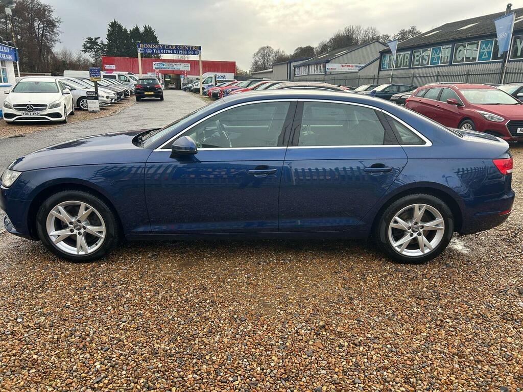 Audi A4 1.4 Tfsi Sport Euro 6 Ss MM66VPC Blue #4