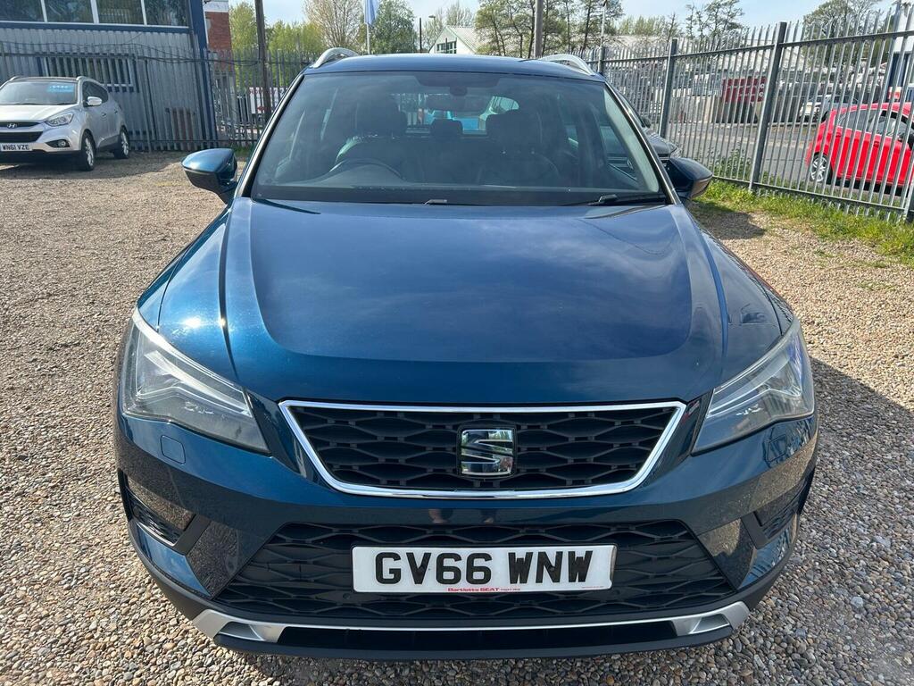 Seat Ateca 2.0 Tdi Xcellence Dsg 4Drive Euro 6 Ss GV66WNW Blue #2