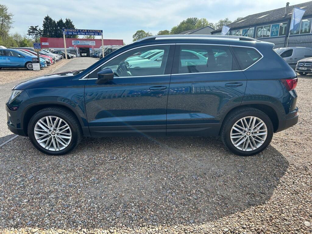 Seat Ateca 2.0 Tdi Xcellence Dsg 4Drive Euro 6 Ss GV66WNW Blue #4