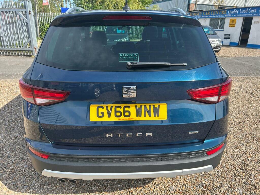 Seat Ateca 2.0 Tdi Xcellence Dsg 4Drive Euro 6 Ss GV66WNW Blue #6