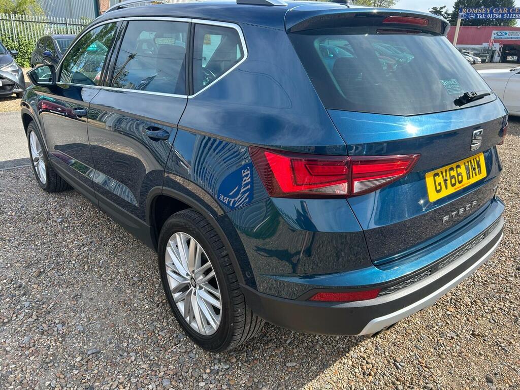 Seat Ateca 2.0 Tdi Xcellence Dsg 4Drive Euro 6 Ss GV66WNW Blue #5