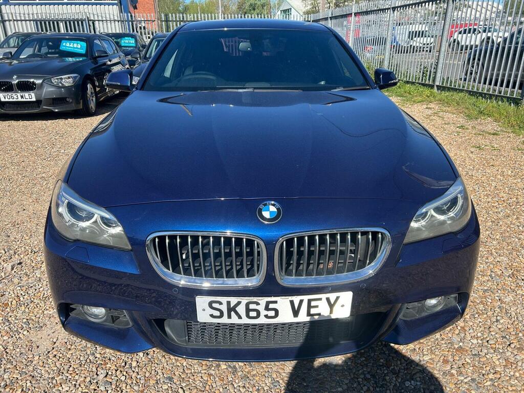 BMW 5 Series 2.0 520D M Sport Euro 6 Ss SK65VEY Blue #2