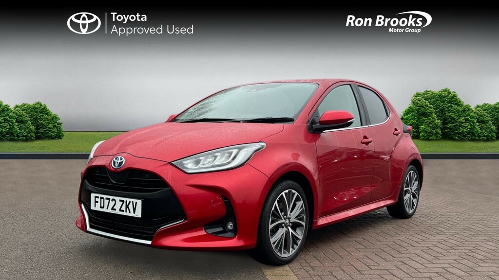 Toyota Yaris 1.5 Vvt-h Excel E-cvt Euro FD72ZKV Red #3