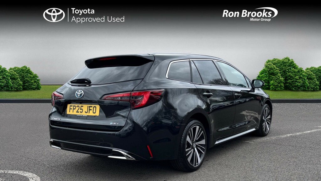 Toyota Corolla 1.8 Vvt-h Design Touring S FP25JFO Black #2