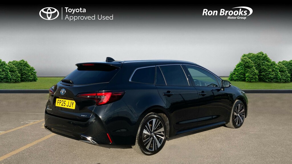Toyota Corolla 1.8 Vvt-h Design Touring S FP25JJY Black #2