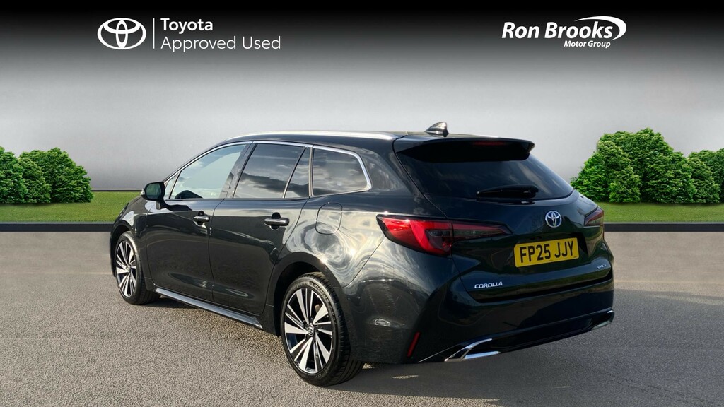 Toyota Corolla 1.8 Vvt-h Design Touring S FP25JJY Black #4