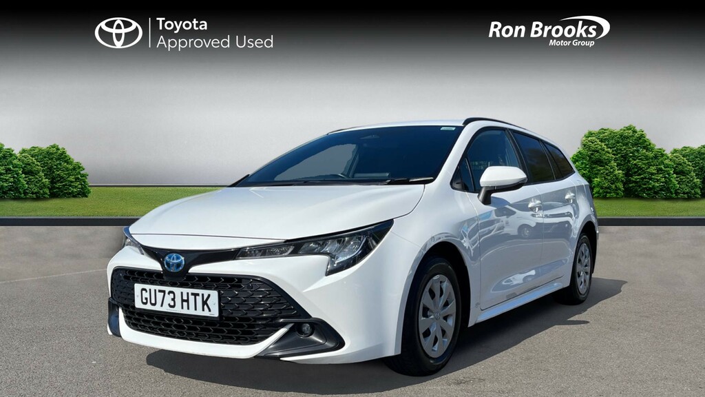 Toyota Corolla 1.8 Vvt-h Cvt Euro 6 Ss GU73HTK White #3