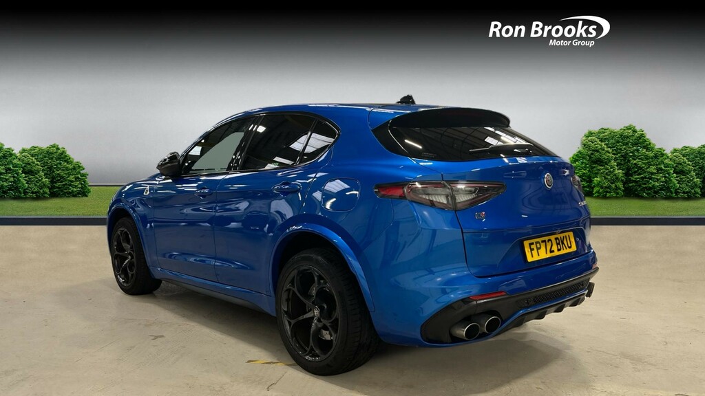 Alfa Romeo Stelvio 2.9 V6 Bi-turbo Quadrifogl Blue #4
