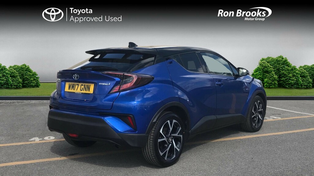Toyota C-Hr 1.8 Vvt-h Dynamic Cvt Euro WM17GNN Blue #2