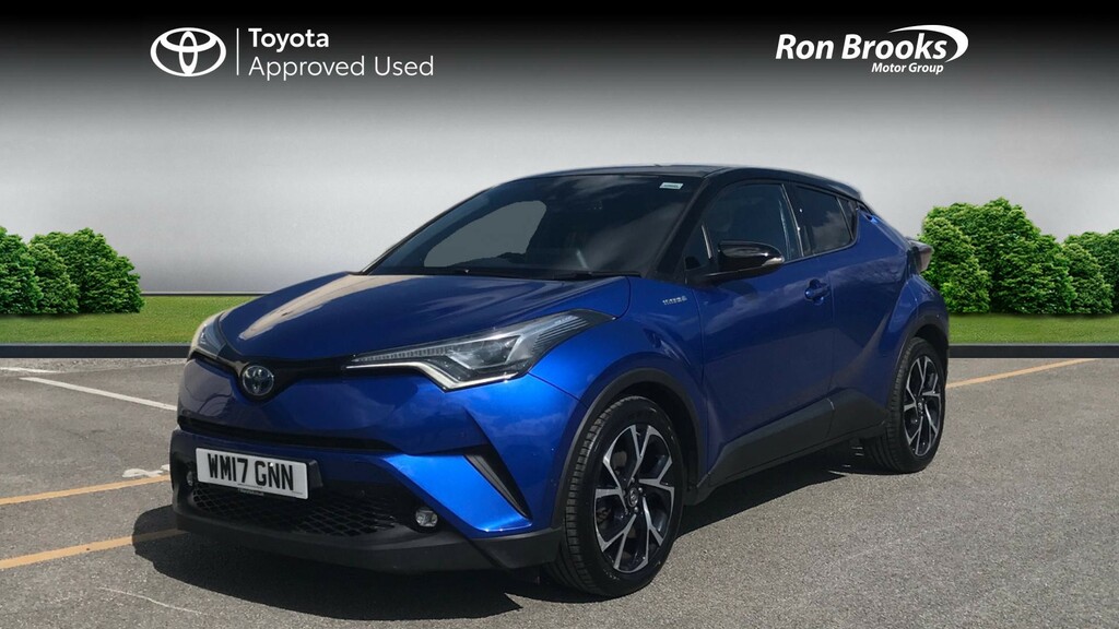 Toyota C-Hr 1.8 Vvt-h Dynamic Cvt Euro WM17GNN Blue #3