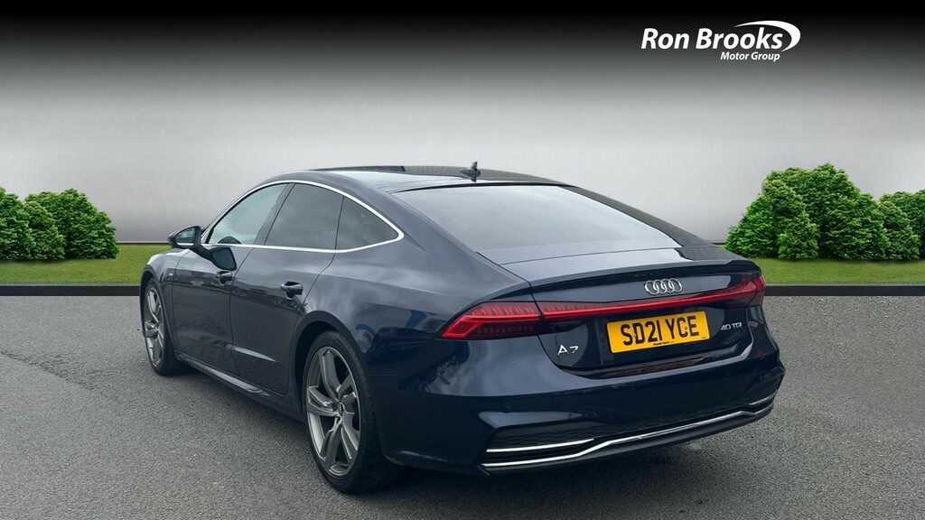 Audi A7 2.0 Tdi 40 S Line Sportbac Blue #4