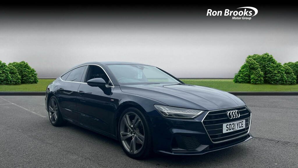 Audi A7 2.0 Tdi 40 S Line Sportbac Blue