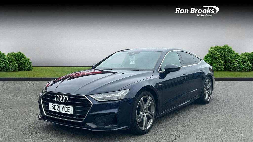 Audi A7 2.0 Tdi 40 S Line Sportbac Blue #3