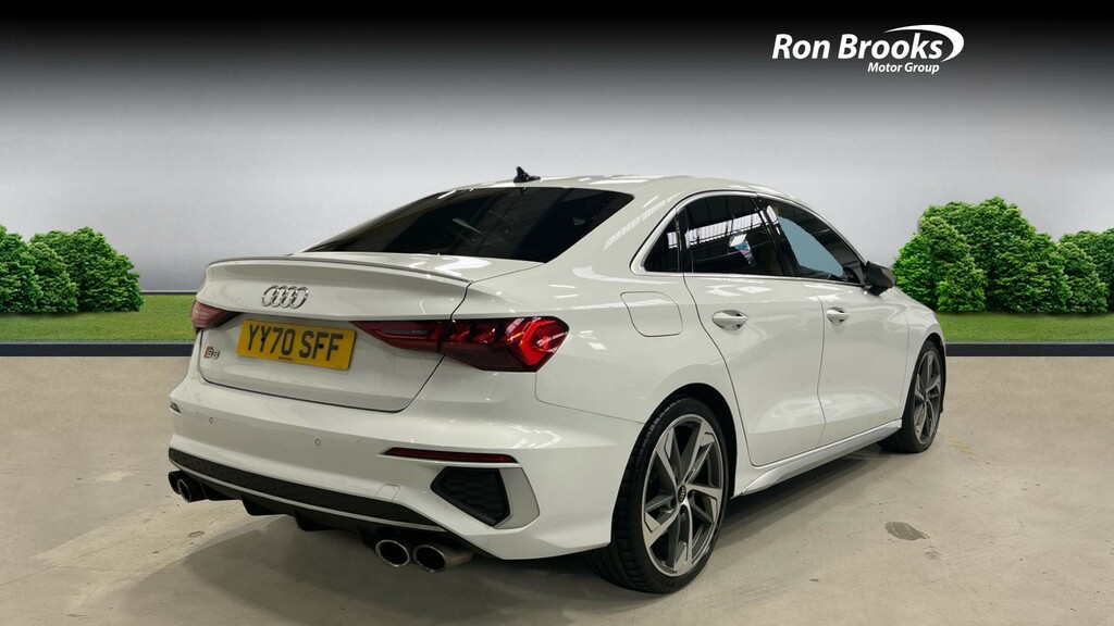 Audi S3 2.0 Tfsi S Tronic Quattro YY70SFF White #2