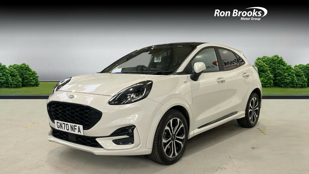 Ford Puma 1.0T Ecoboost Mhev St-line GN70NFA White #3