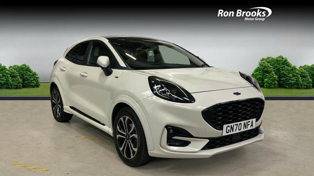 Ford Puma 1.0T Ecoboost Mhev St-line GN70NFA White