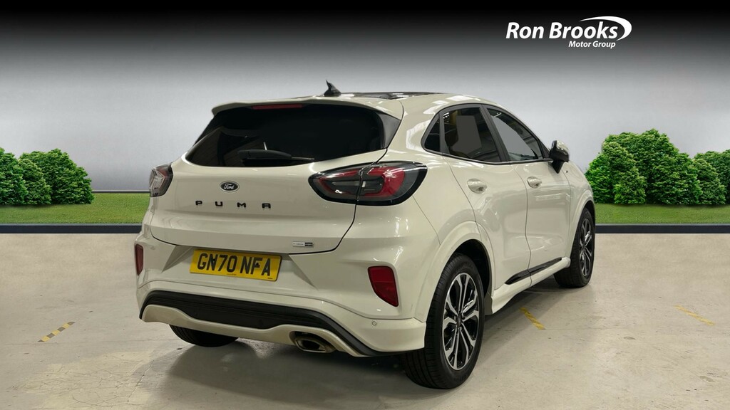 Ford Puma 1.0T Ecoboost Mhev St-line GN70NFA White #2