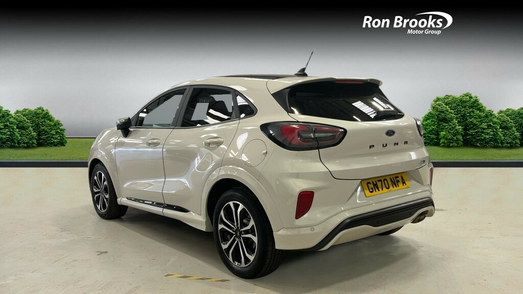 Ford Puma 1.0T Ecoboost Mhev St-line GN70NFA White #4