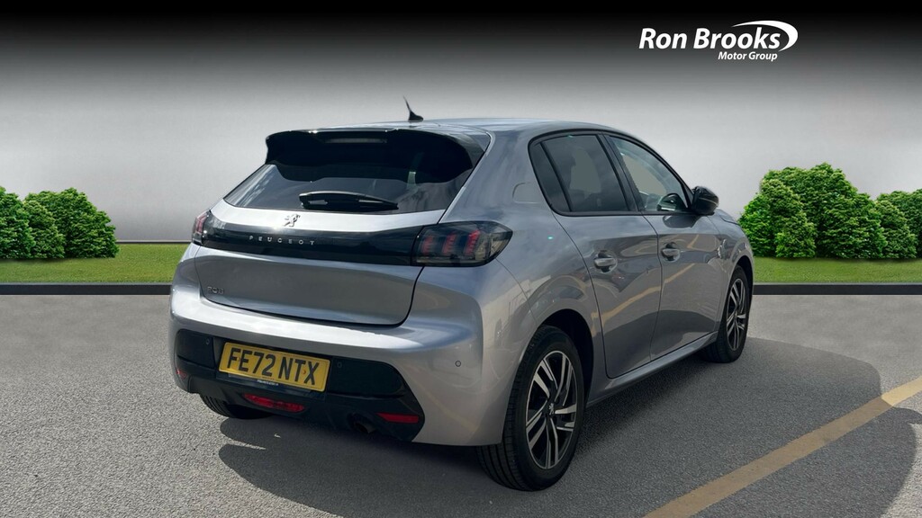 Peugeot 208 1.2 Puretech Allure Premiu FE72NTX Grey #2