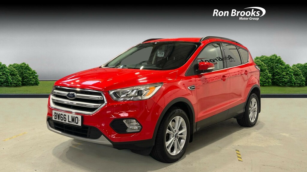 Ford Kuga 2.0 Tdci Titanium Euro 6 BW66LMO Red #3
