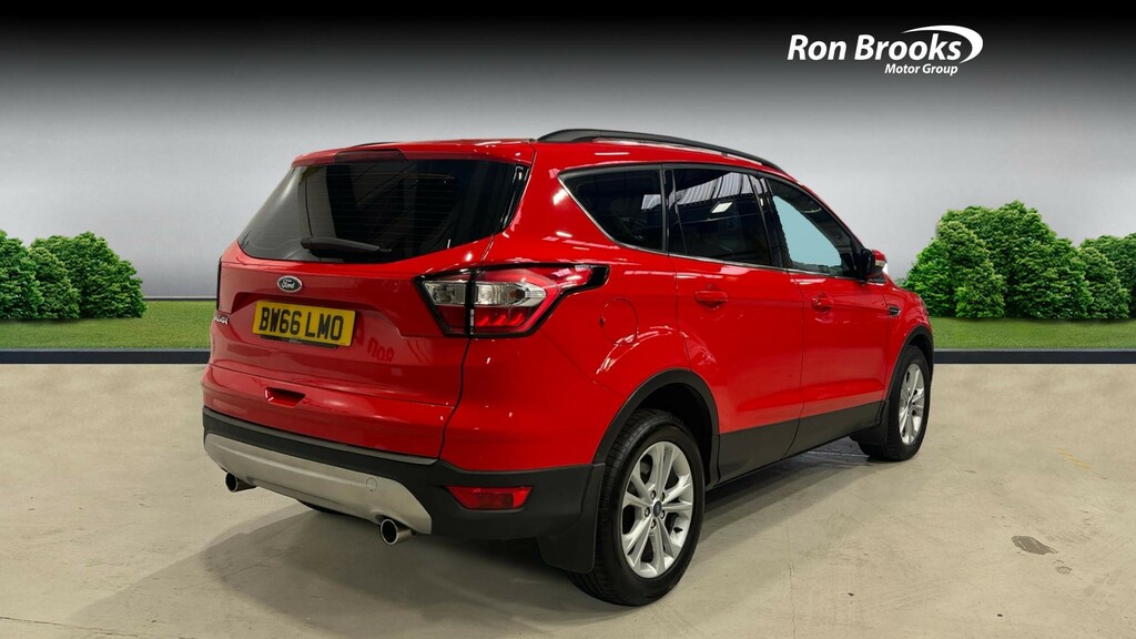 Ford Kuga 2.0 Tdci Titanium Euro 6 BW66LMO Red #2