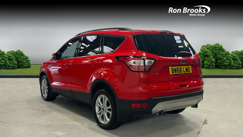 Ford Kuga 2.0 Tdci Titanium Euro 6 BW66LMO Red #4