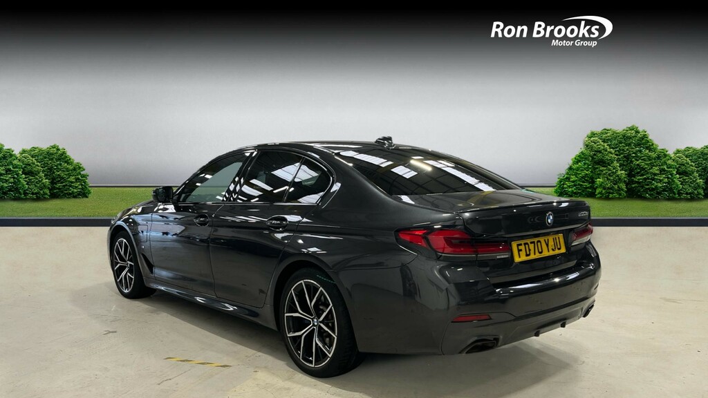 BMW 5 Series 2.0 530E 12Kwh M Sport Ste FD70YJU Grey #4