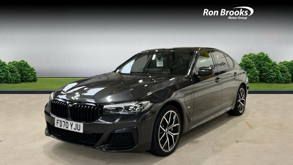 BMW 5 Series 2.0 530E 12Kwh M Sport Ste FD70YJU Grey #3