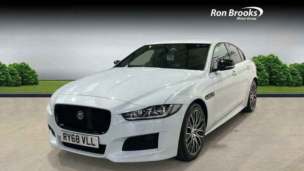 Jaguar XE 2.0D Landmark Euro 6 RY68VLL White #3