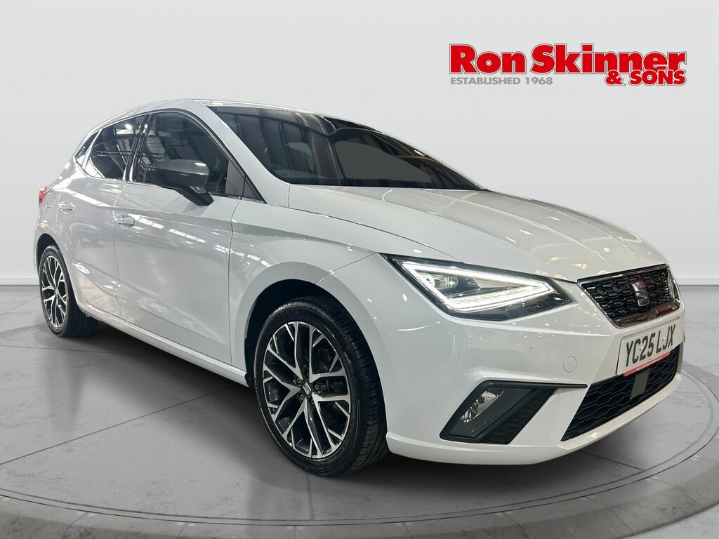Seat Ibiza 1.0 Tsi Xcellence Hatchback Dsg Euro 6 White