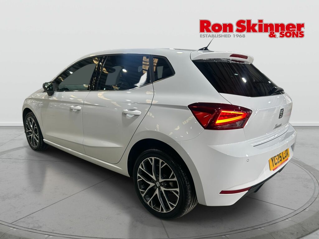 Seat Ibiza 1.0 Tsi Xcellence Hatchback Dsg Euro 6 YC25LJX White #3
