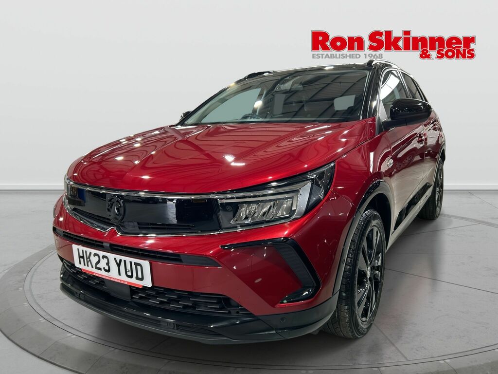 Vauxhall Grandland 1.2 Turbo Gs Suv Euro 6 Ss 130 HK23YUD Red #2