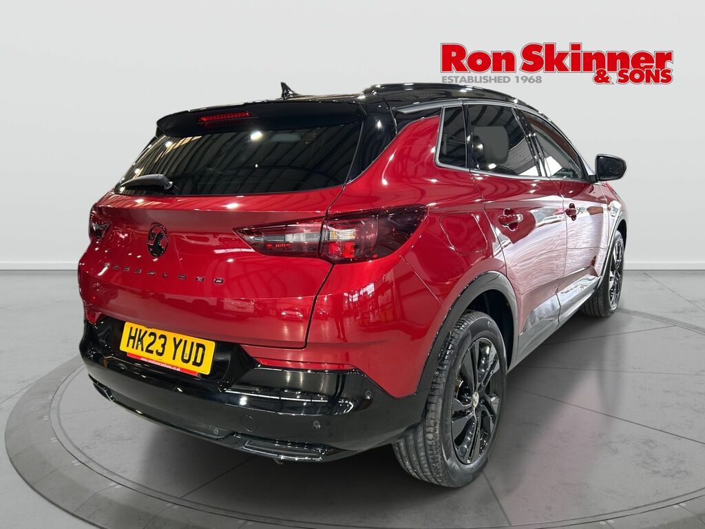 Vauxhall Grandland 1.2 Turbo Gs Suv Euro 6 Ss 130 HK23YUD Red #4