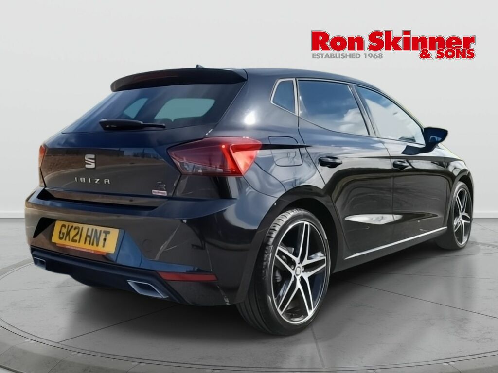 Seat Ibiza 1.0 Tsi Fr Sport Hatchback Euro GK21HNT Black #2