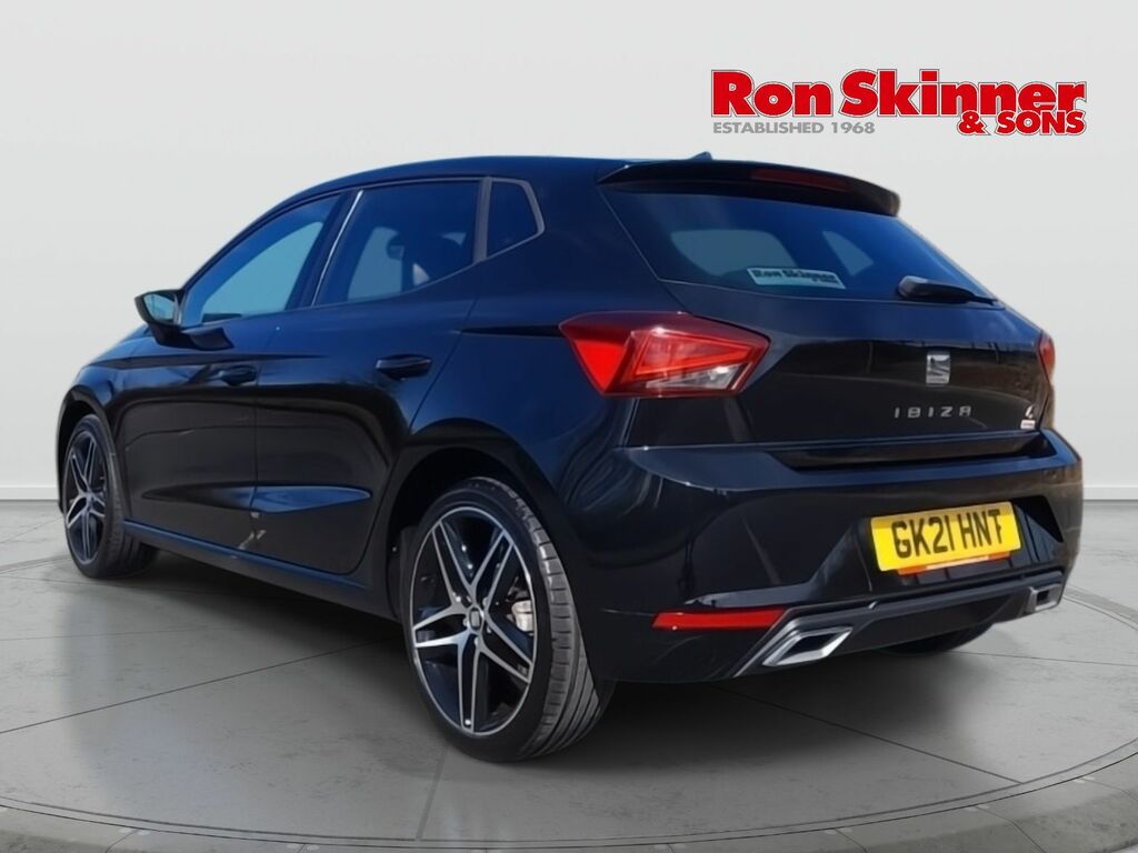 Seat Ibiza 1.0 Tsi Fr Sport Hatchback Euro GK21HNT Black #4
