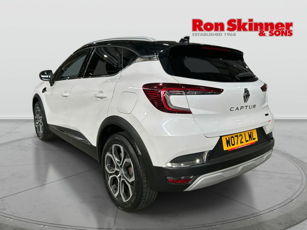 Renault Captur 1.6 E-tech 9.8Kwh Techno Suv Plug-in Hy WO72LWL White #3