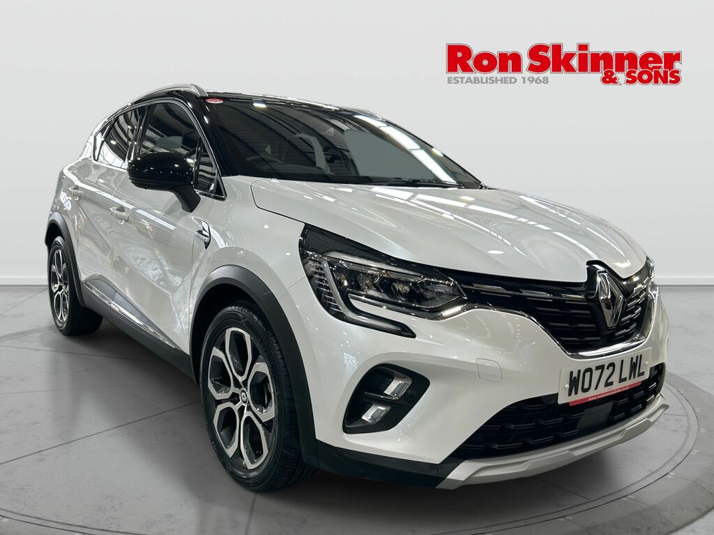 Renault Captur 1.6 E-tech 9.8Kwh Techno Suv Plug-in Hy White