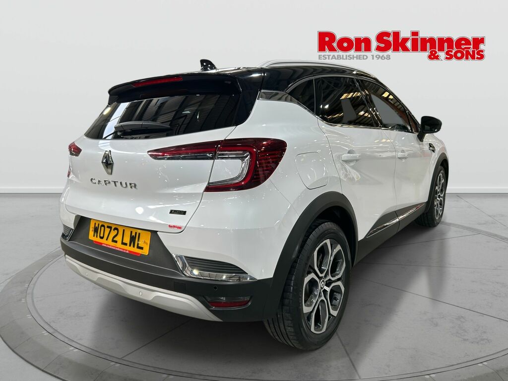 Renault Captur 1.6 E-tech 9.8Kwh Techno Suv Plug-in Hy WO72LWL White #4